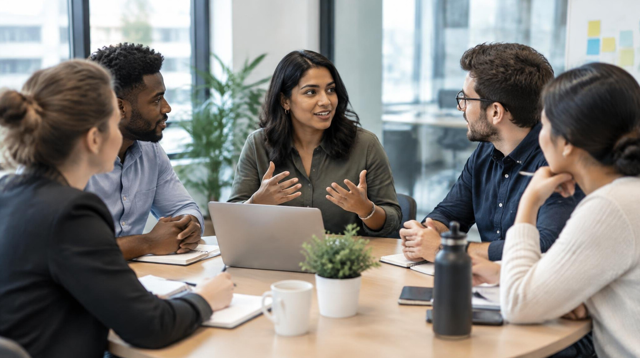 group discussion meeting