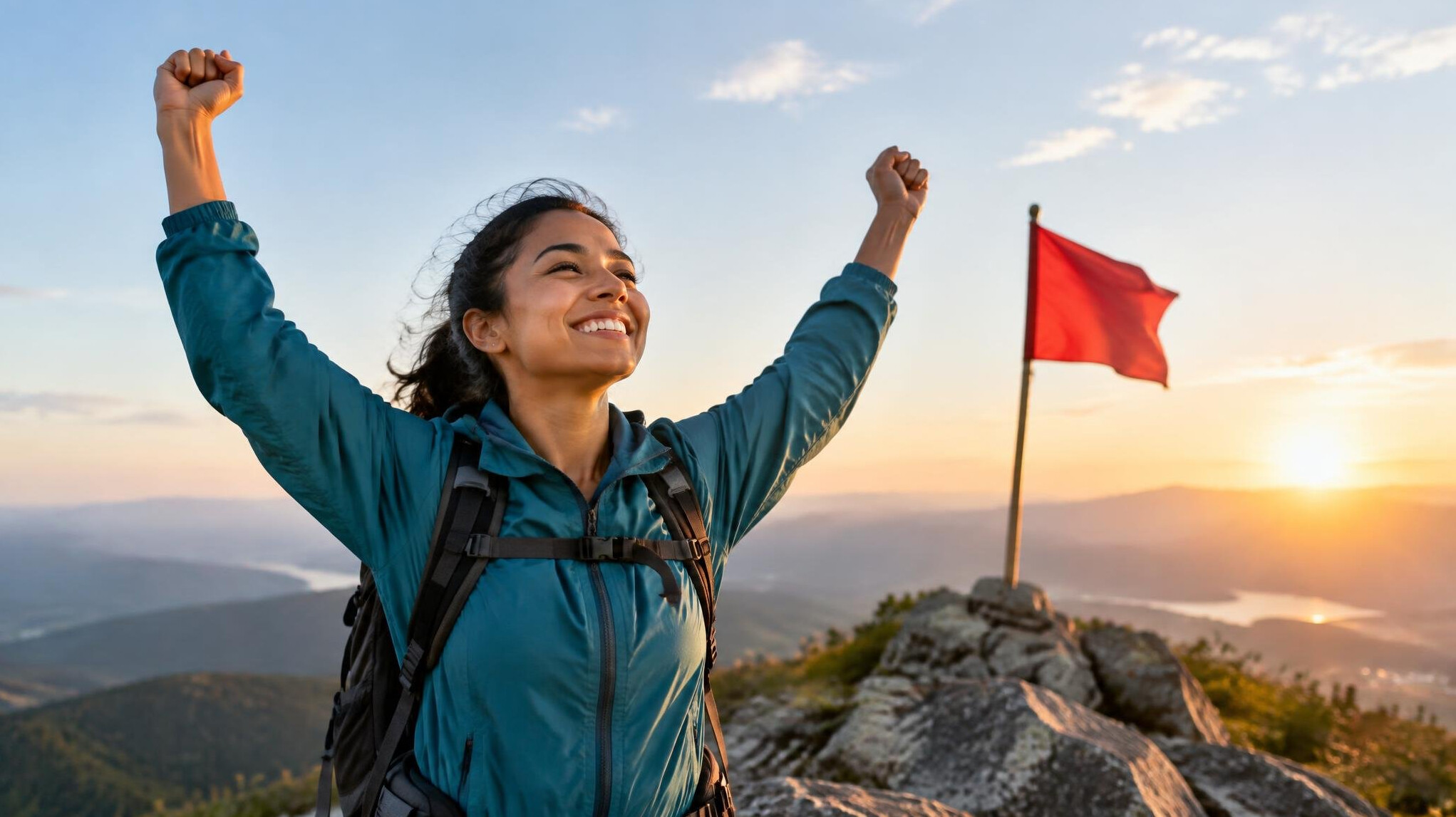 happy person success