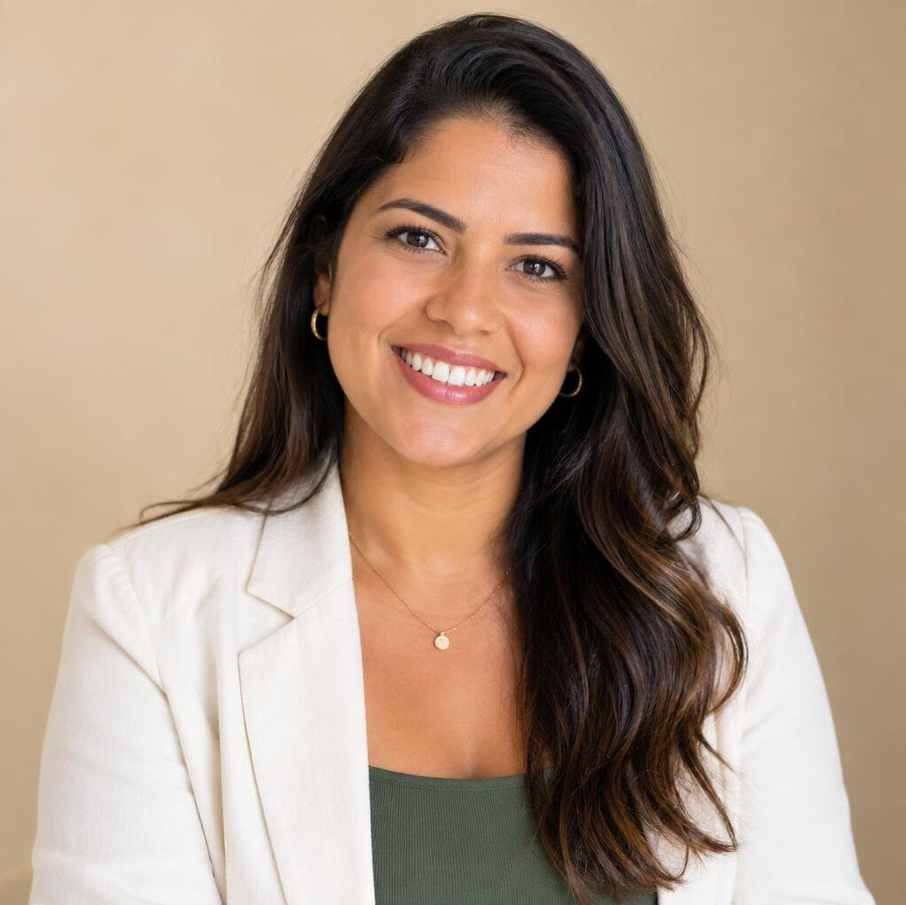 Portrait of a smiling Brazilian professional